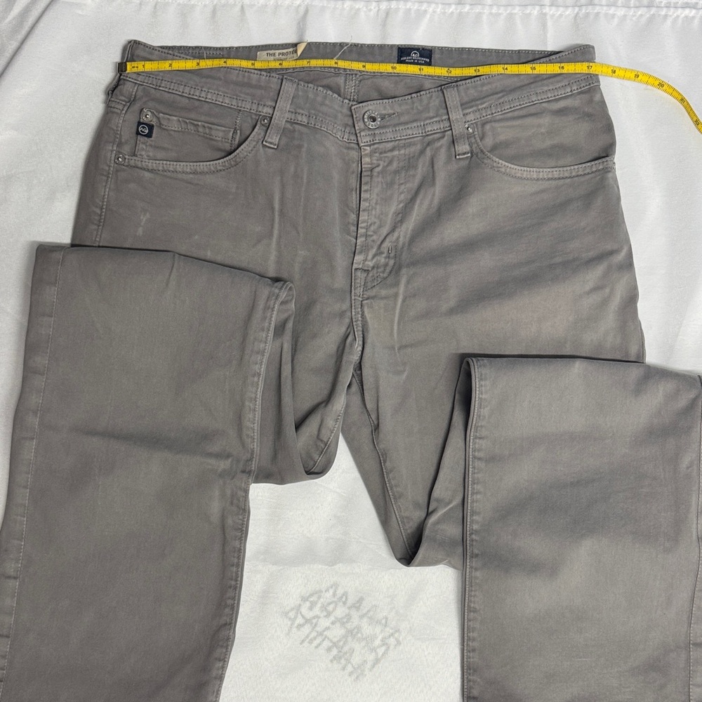 AG Adriano Goldschmied Protege Men's Gray Straight Jeans